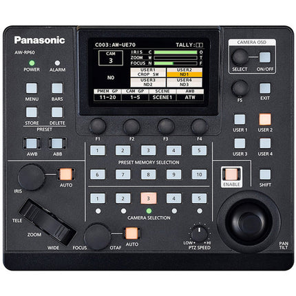 Panasonic AW-RP60 Control Remoto Cámara IP para 200 cámaras PoE 3.5" LCD
