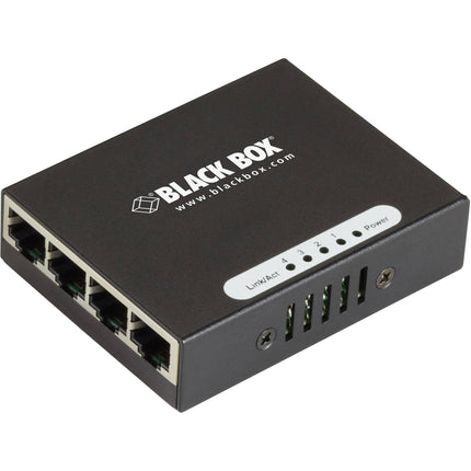Black Box LGB304A Switch de Red 4 Puertos Gigabit 1.488 Mpps USB