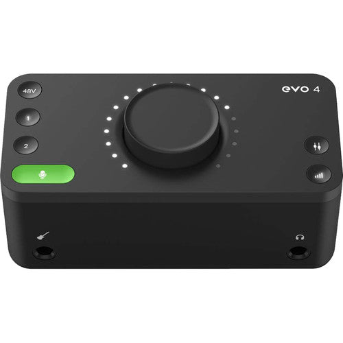 Audient EVO 4 Interfaz de Audio USB C 24 Bit 96 kHz 2 Entradas XLR Linea