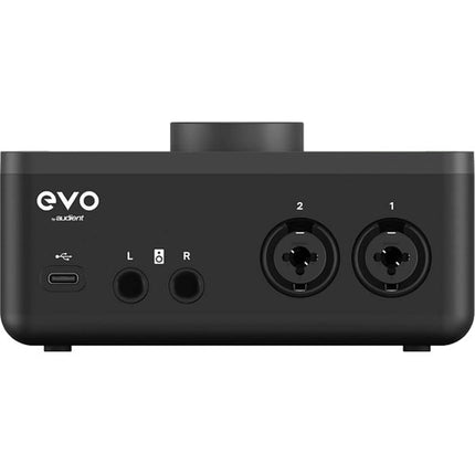 Audient EVO 4 Interfaz de Audio USB C 24 Bit 96 kHz 2 Entradas XLR Linea