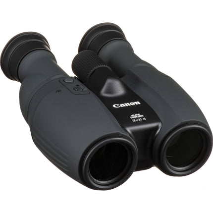 Canon 12x32 IS Prismáticos Estabilizados con Zoom 12x y 32mm lente con funda y correa