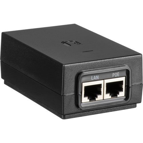 Adaptador Gigabit PoE 24V 1A con Puerto LAN y Botón Reset Ubiquiti POE-24-24W-G