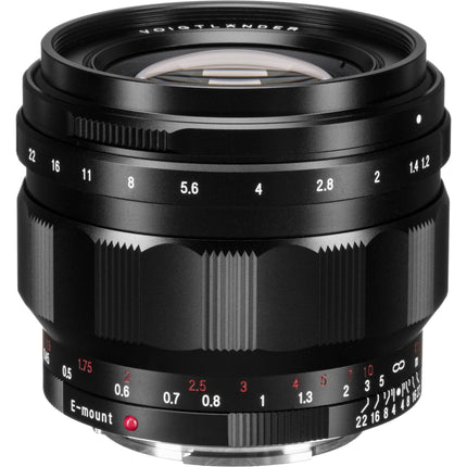 Voigtlander Nokton 50mm f/1.2 Lente Asférica para Sony E Full Frame f/1.2-22