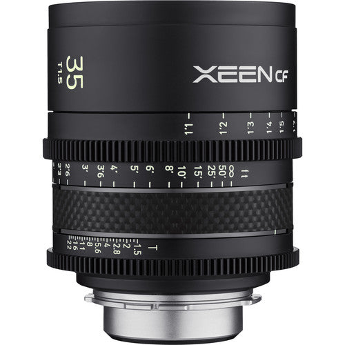 Rokinon XEEN CF 35mm T1.5 Lente Cine Pro Montura E 8K 95mm