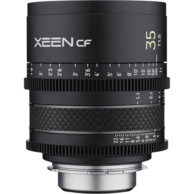 Rokinon XEEN CF 35mm T1.5 Lente Cine Pro Montura E 8K 95mm