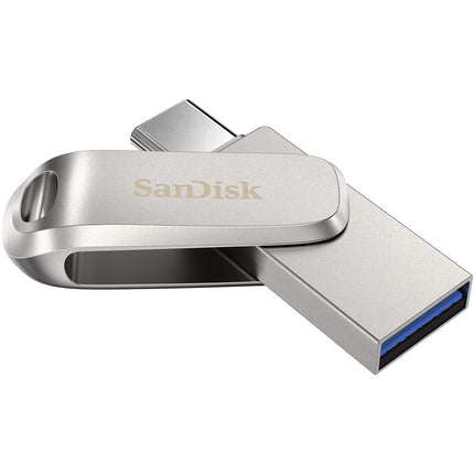 SanDisk Ultra Dual Drive Luxe 512GB USB-C y USB-A 400MB/s SSD