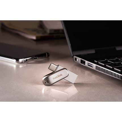 SanDisk Ultra Dual Drive Luxe 64GB USB 3.2 Gen 1 Memoria Flash USB-C USB-A
