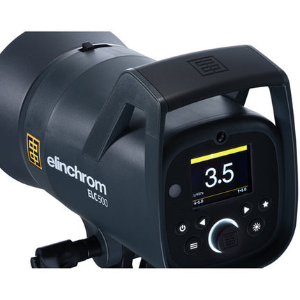 Elinchrom ELC 500 TTL Monolight de Estudio 500Ws 7-Stops con Reflector 90°
