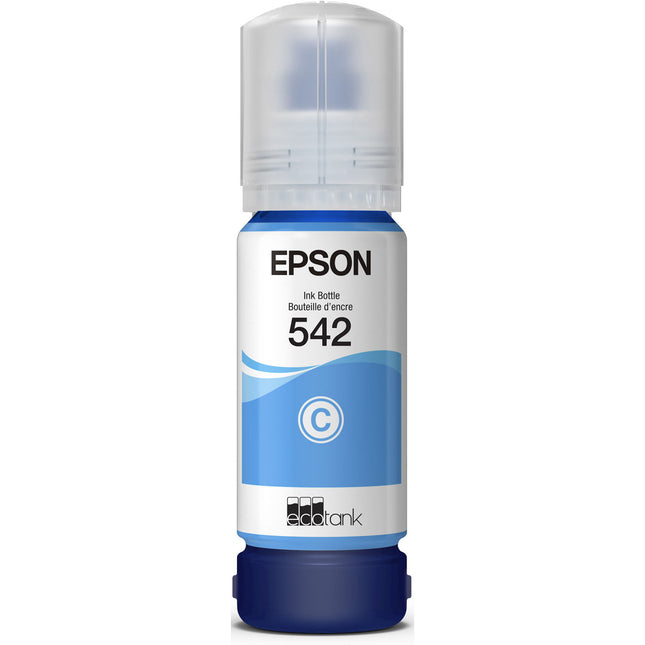 Epson EcoTank T542 Botella de Tinta Cyan para Impresoras EcoTank Pro