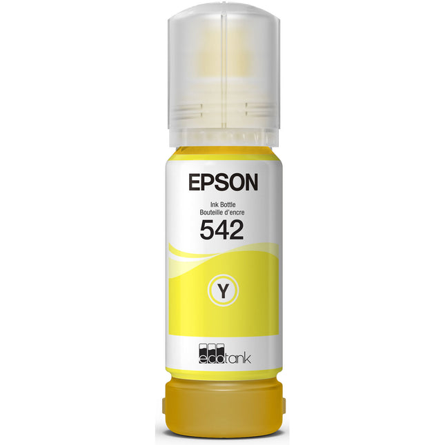 Epson EcoTank T542 Botella de Tinta Amarilla para Impresora EcoTank Pro