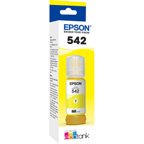 Epson EcoTank T542 Botella de Tinta Amarilla para Impresora EcoTank Pro