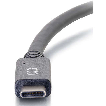 C2G Cable USB Tipo C a Tipo A 6 pies 3A y velocidad 5 Gb/s