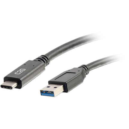 C2G Cable USB Tipo C a Tipo A 6 pies 3A y velocidad 5 Gb/s