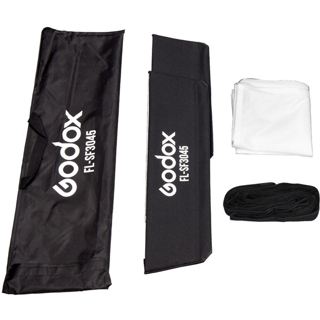 Godox Softbox con Rejilla y Difusor para Panel LED FL60 con Estuche de Transporte