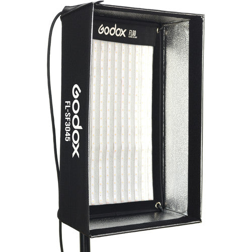 Godox Softbox con Rejilla y Difusor para Panel LED FL60 con Estuche de Transporte