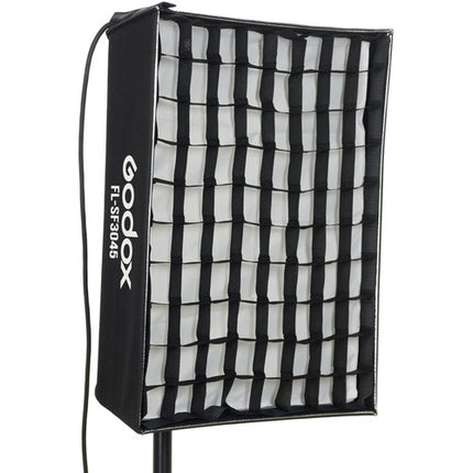 Godox Softbox con Rejilla y Difusor para Panel LED FL60 con Estuche de Transporte