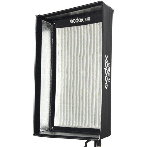 Godox Softbox con Rejilla para Panel LED Flexible FL100 Difusor y Estuche