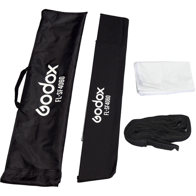 Godox Softbox con Rejilla para Panel LED Flexible FL100 Difusor y Estuche