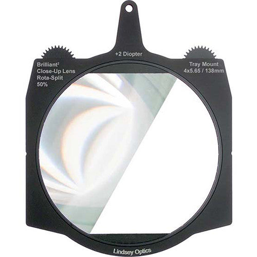 Lindsey Optics 4 x 5.65" +2 Diopter Close-Up lente para Matte Box 138mm