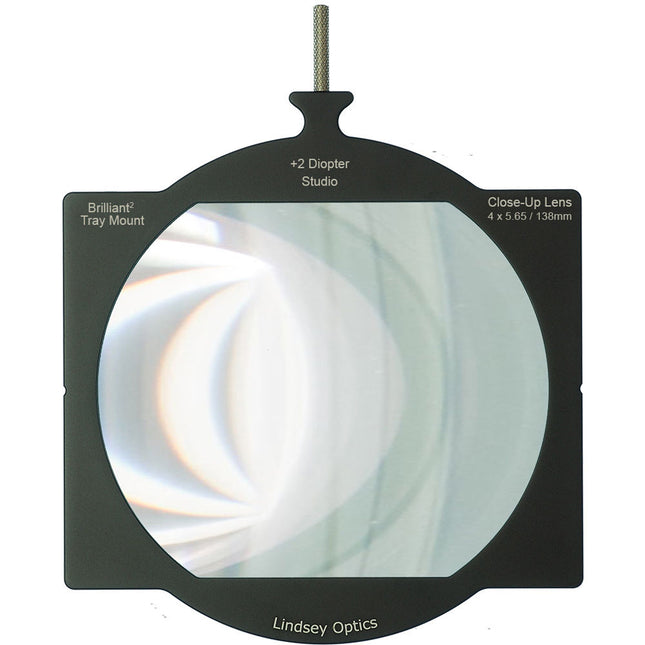 Lindsey Optics lente de acercamiento de estudio 4 x 5.65" +2 Diopter recubrimiento AR multilayer