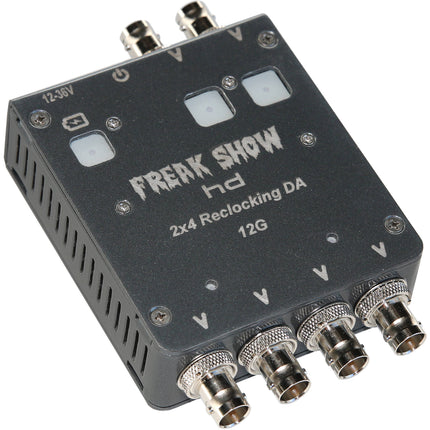 Freakshow HD 2x4 12G-SDI Amplificador de Distribución 2 Entradas 4 Salidas BNC