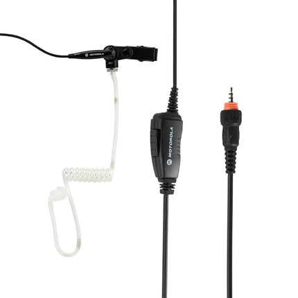 Motorola HKLN4487 Auricular de Vigilancia para Radio CLP con Micrófono y PTT