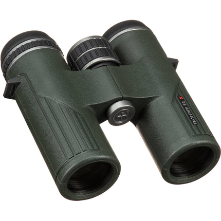 Hawke Sport Optics 8x32 Frontier ED X Prismáticos Verde 62° Ángulo Incluye Estuche Correa y Paño