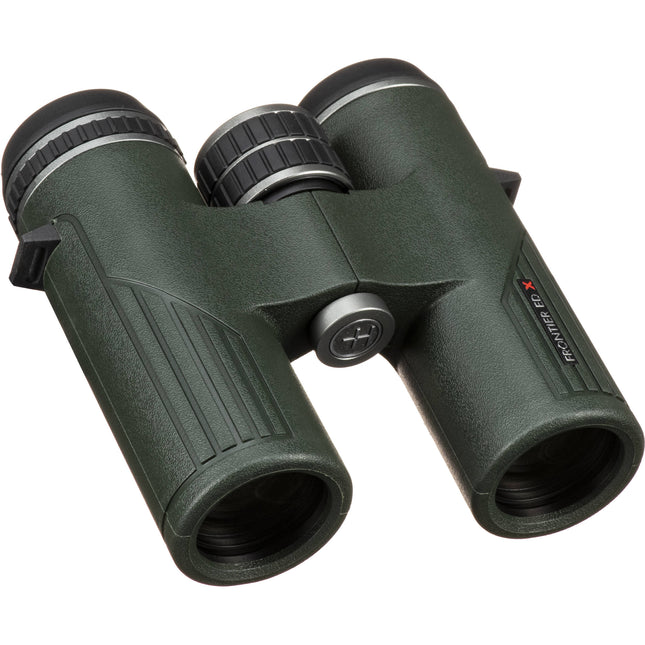 Hawke Sport Optics 8x32 Frontier ED X Prismáticos Verde 62° Ángulo Incluye Estuche Correa y Paño