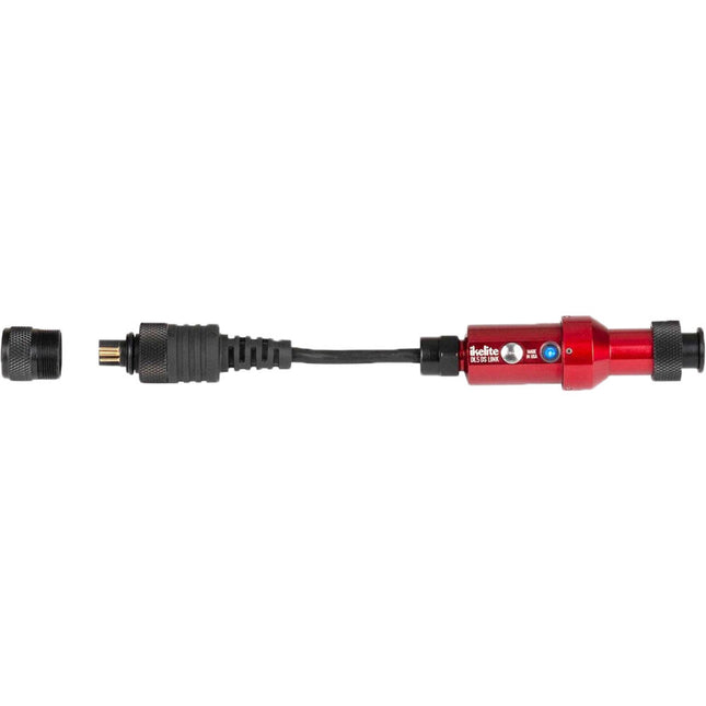 Ikelite DL5 DS Link Canon Convertidor TTL con conector ICS-5 sin batería y soporte rear curtain sync