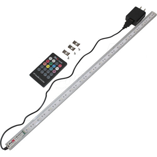 ProX GLOLITE Tira de Luz LED RGB 20" 13 LEDs Control Remoto inalámbrico