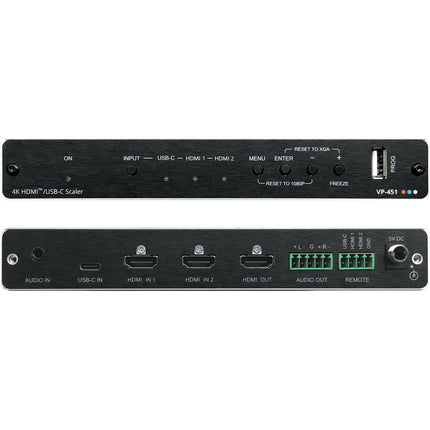 Kramer 18G 4K HDR ProScale Escalador Digital HDMI USB Type-C UHD 4K60 18 Gb/s