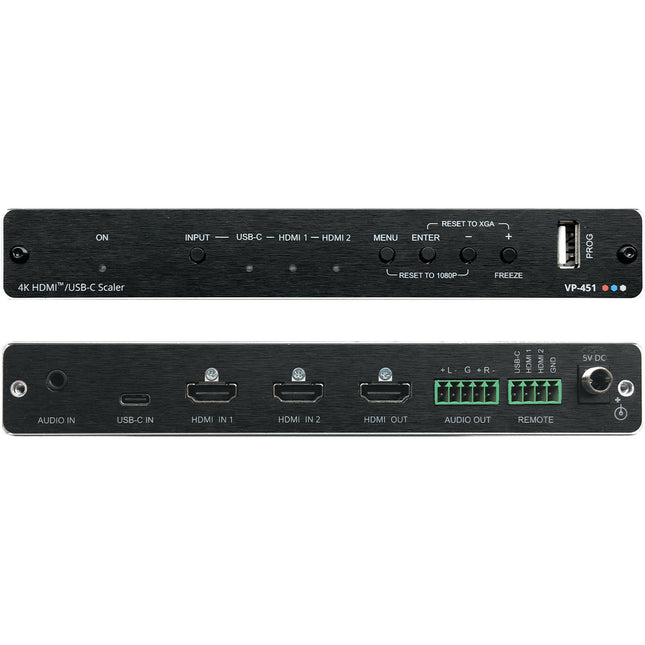 Kramer 18G 4K HDR ProScale Escalador Digital HDMI USB Type-C UHD 4K60 18 Gb/s