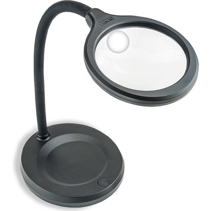Carson LM-30 DESKBRIGHT 300 Lupa de Escritorio 4.3 Pulgadas 2x Aumento LED