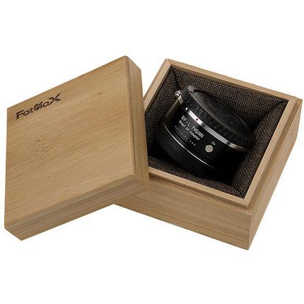 FotodioX Pro Fusion Smart AF Adaptador para Lentes Canon EF a L-Mount con Autoenfoque y Caja de Almacenamiento