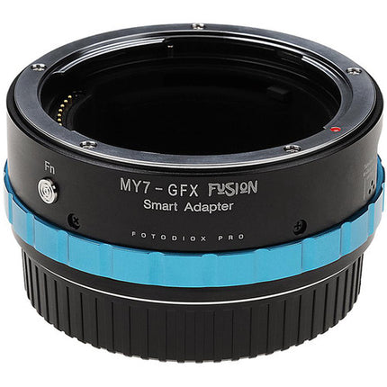 FotodioX Pro Fusion Adaptador para Objetivo Mamiya 7 a Cámara FUJIFILM G-Mount con Comunicación Electrónica y Caja de Almacenamiento