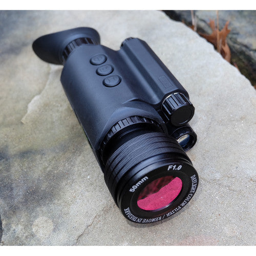 Luna Optics LN-G3-M50 Visor Monocular Digital 6-36x50 HD 1080p 8GB microSD