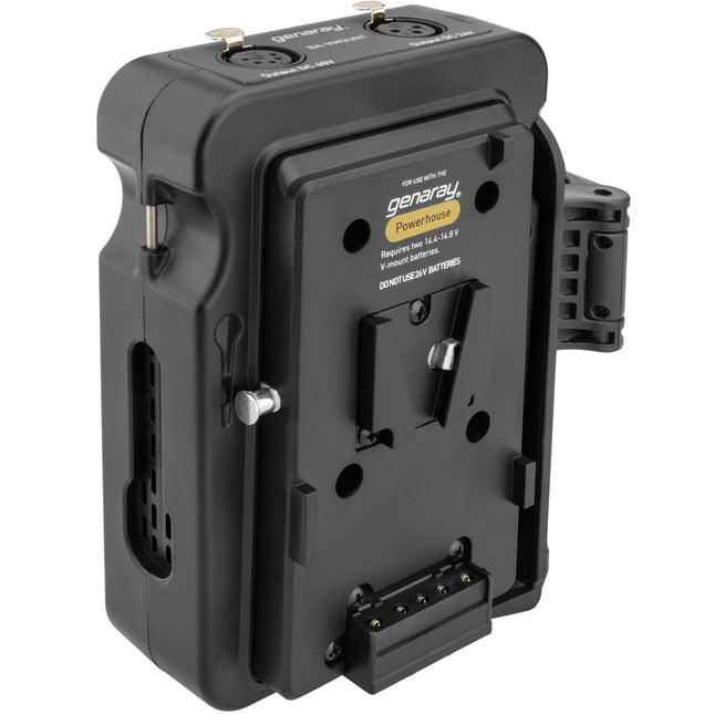 Genaray Adaptador Doble V-Mount para Powerhouse 330W LED con Correa