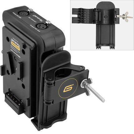 Genaray Adaptador Doble V-Mount para Powerhouse 330W LED con Correa
