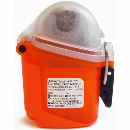 Nautilus LifeLine Rescate Marino GPS con Señal de Socorro Precisión 5' Profundidad 450'