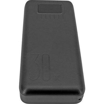 GyroVu Power Bank Alta Capacidad 30000mAh Pantalla LED Linterna