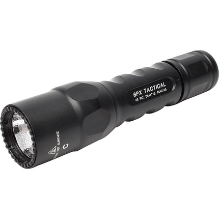 SureFire 6PX Linterna LED Táctica 600 Lúmenes Cuerpo de Aluminio Negro