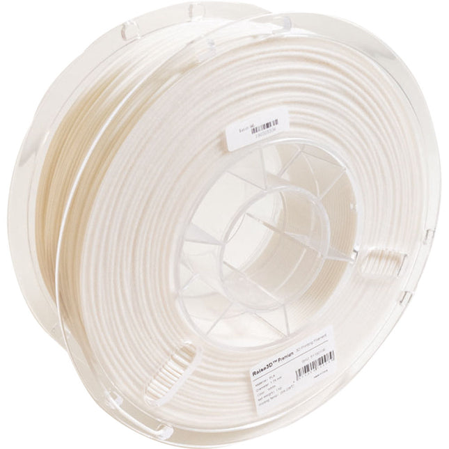 Raise 3D Filamento PLA Premium 1.75mm 1kg Blanco para Impresión 3D