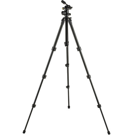 Nikon Tripode Compacto para Exterior Altura Max 126 cm Capacidad 2.5 kg Cabeza Esférica con Barra de Pan Pico de Liberación Rápida