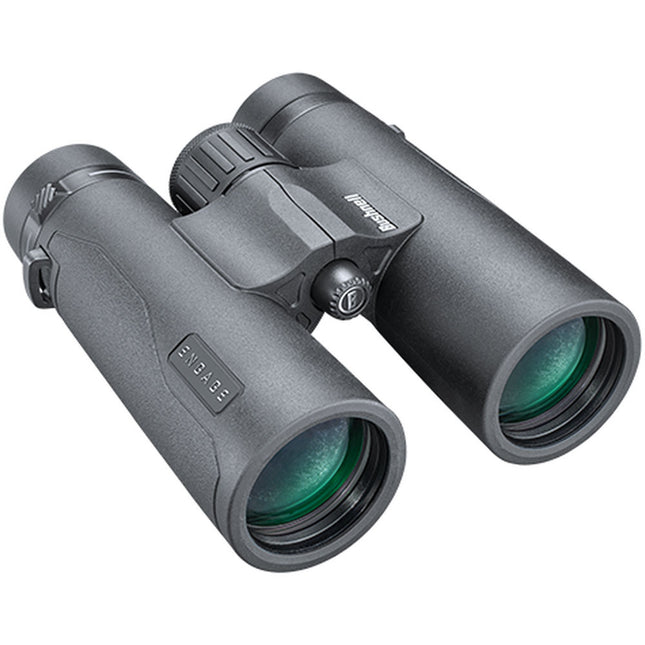 Bushnell 10x42 Engage X Prismáticos con cristal libre de plomo y lentes multirrevestidos en negro
