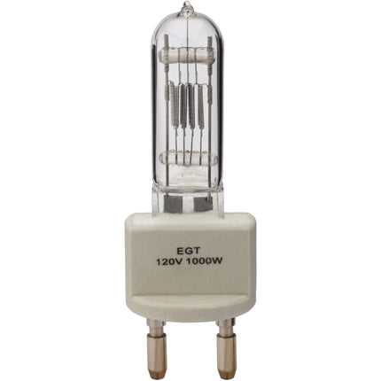 Impact EGT Lámpara Halógena 1000W 120VAC Base G22 para Fresnel