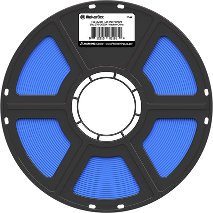 MakerBot Filamento PLA Serie True Color 1.75 mm 2.2 lb Azul Vibrante