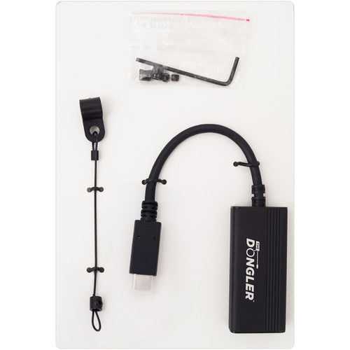 SimplyAV Adaptador USB Tipo-C Macho a HDMI Hembra para The Dongler con Herramienta Hexagonal y Tornillo de Repuesto
