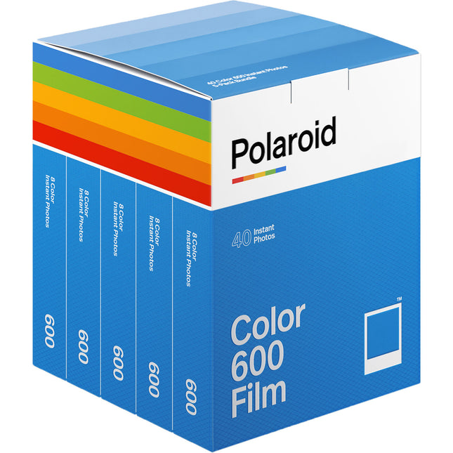 Polaroid Color 600 Película Instantánea 40 Exposiciones ISO 640 3.1x3.1"