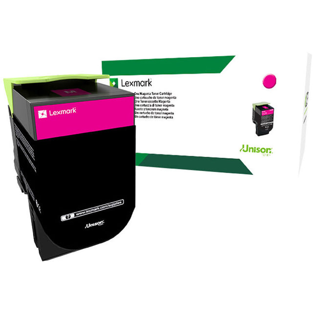 Cartucho de Tóner Magenta Lexmark CS CX 317 417 517 para Impresoras Láser Color