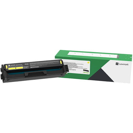 Lexmark C331HY0 Cartucho de tóner amarillo alta capacidad 2500 páginas para impresoras láser MC3326adwe y C3326dw